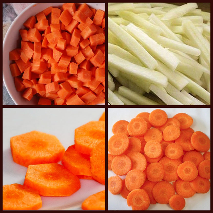 What are some other ways to cut vegetables?